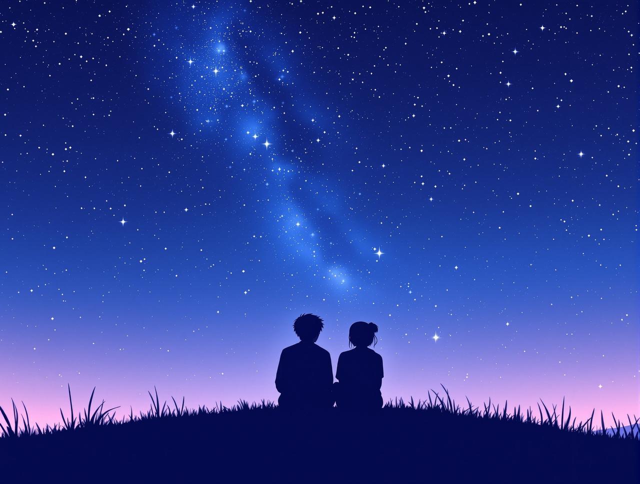 星空下的约定 - 短剧网址治愈动漫短剧 星空下的约定