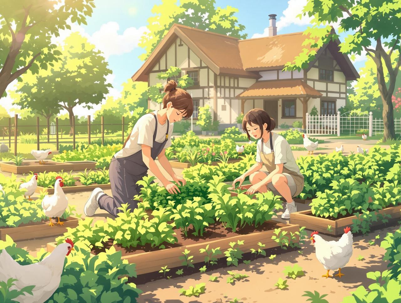 菜园子日记 - 短剧网址治愈动漫短剧 菜园子日记
